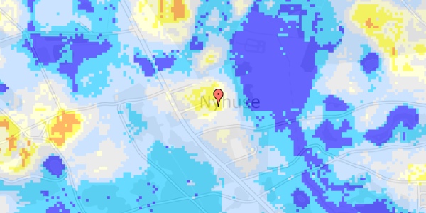 Ekstrem regn på Kulhusvej 64