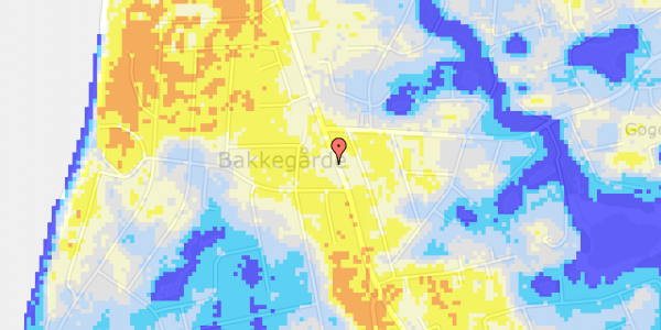 Ekstrem regn på Kulhusvej 175