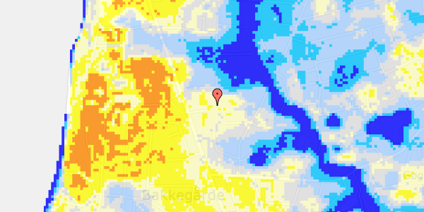 Ekstrem regn på Kulhusvej 186