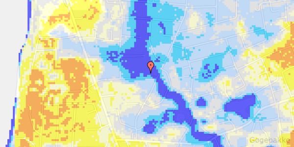 Ekstrem regn på Kulmilevej 21