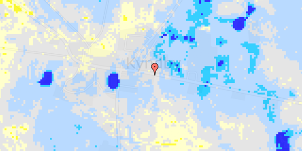 Ekstrem regn på Kyndbyvej 21