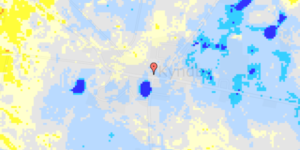 Ekstrem regn på Kyndbyvej 48