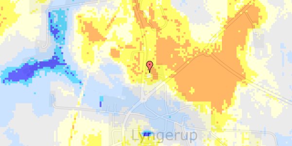 Ekstrem regn på Landerslevvej 6