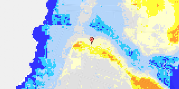 Ekstrem regn på Lille Fjordvej 8