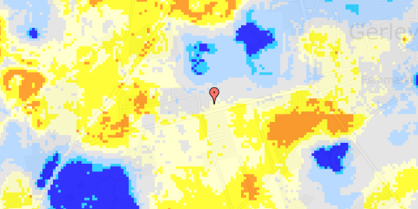 Ekstrem regn på Lyngerupvej 4