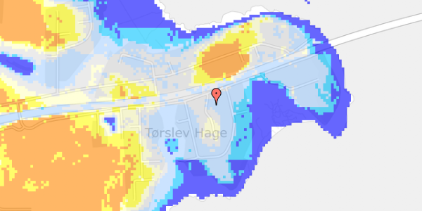 Ekstrem regn på Lysebjergvej 3