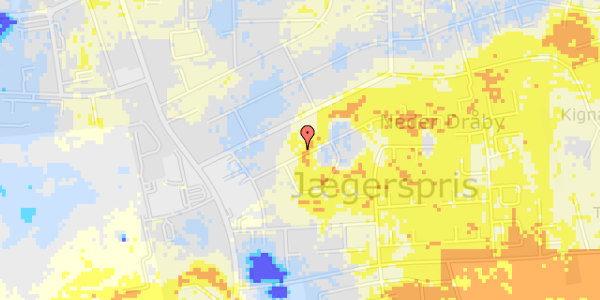 Ekstrem regn på Magnoliavej 15