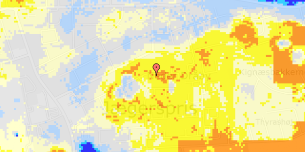 Ekstrem regn på Magnoliavej 22