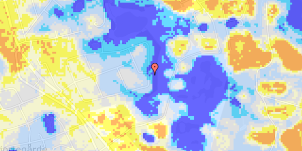 Ekstrem regn på Markstien 6