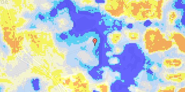 Ekstrem regn på Markstien 7