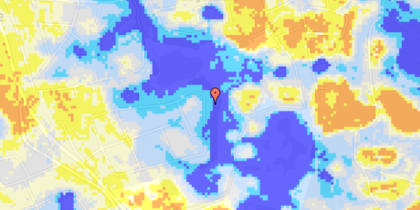 Ekstrem regn på Markstien 16