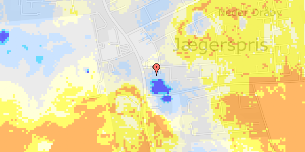 Ekstrem regn på Mirabellevej 2B