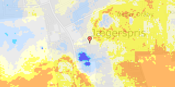 Ekstrem regn på Mirabellevej 7