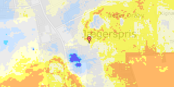 Ekstrem regn på Mirabellevej 15