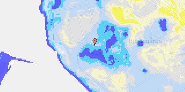 Ekstrem regn på Mosestien 12