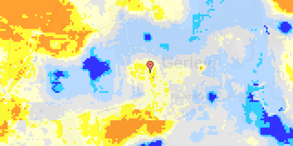 Ekstrem regn på Nyvej 9