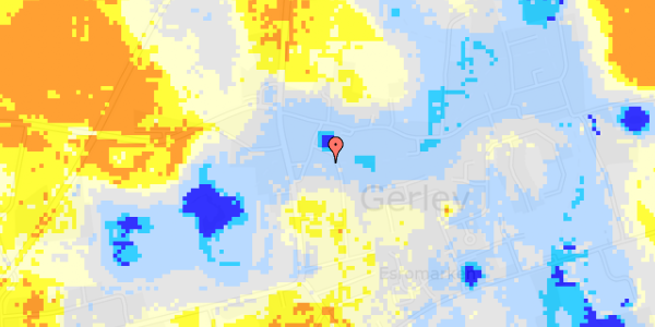 Ekstrem regn på Nyvej 23