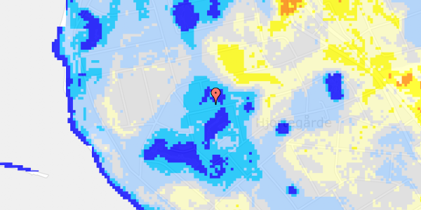 Ekstrem regn på Pilevej 5