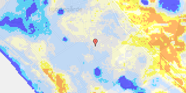 Ekstrem regn på Plantagevej 9