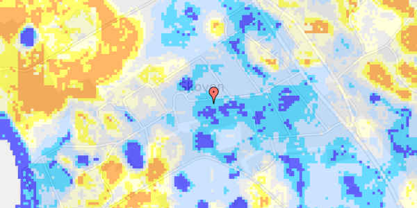 Ekstrem regn på Præstegaardsvej 25