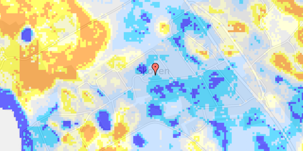 Ekstrem regn på Præstegaardsvej 26