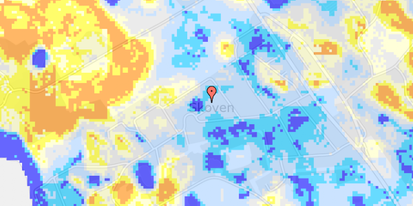 Ekstrem regn på Præstegaardsvej 30