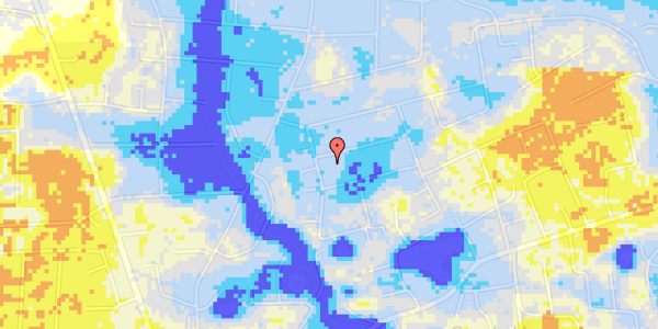 Ekstrem regn på Roarsvej 2