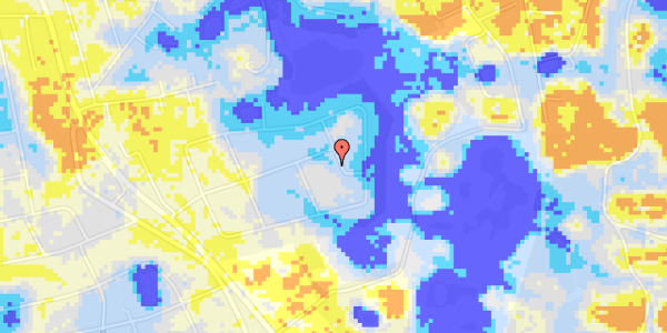 Ekstrem regn på Rosenvej 5