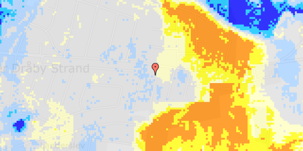 Ekstrem regn på Saturnvej 4