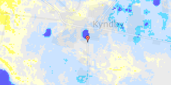 Ekstrem regn på Skarndalsvej 8