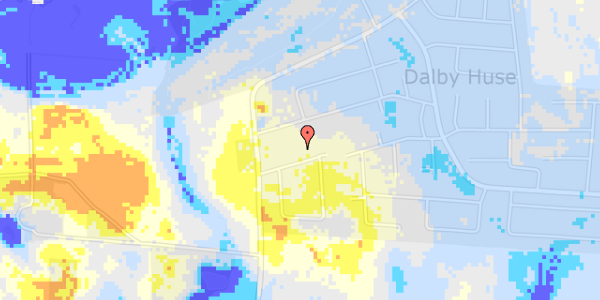 Ekstrem regn på Skehøjvej 9