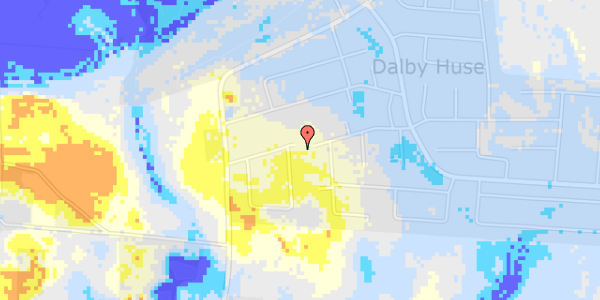 Ekstrem regn på Skehøjvej 19