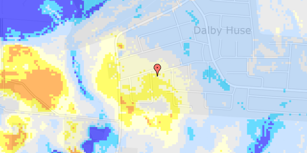 Ekstrem regn på Skehøjvej 21