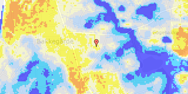 Ekstrem regn på Skovbakken 8