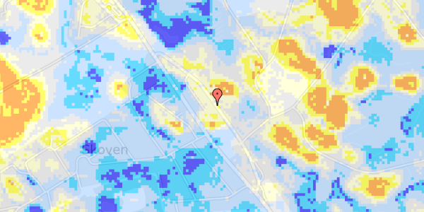 Ekstrem regn på Skovkirkevej 25A, st. 