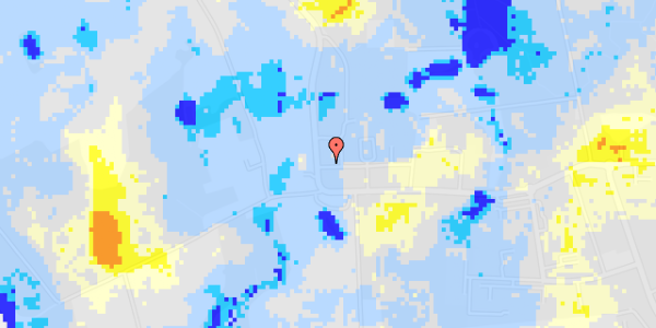 Ekstrem regn på Slotsgården 9, 2. 