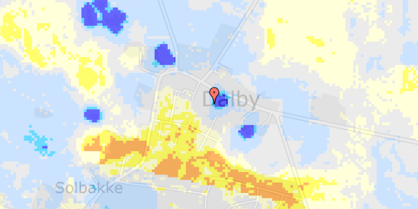 Ekstrem regn på Smedeparken 13