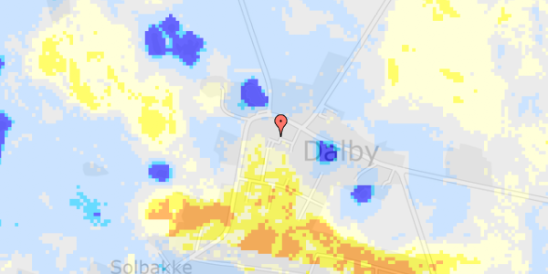 Ekstrem regn på Smedeparken 24