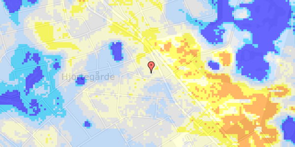 Ekstrem regn på Solsortevej 4