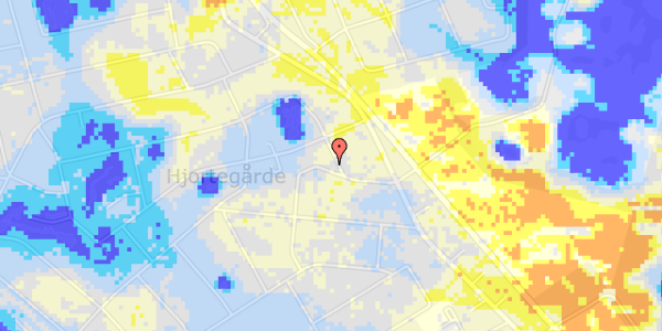 Ekstrem regn på Solsortevej 8