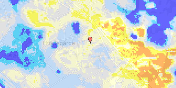 Ekstrem regn på Solsortevej 9