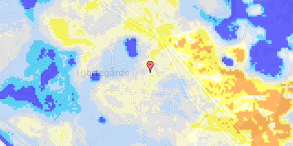 Ekstrem regn på Solsortevej 11