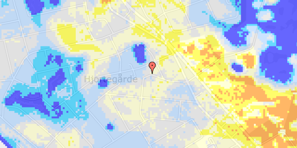 Ekstrem regn på Solsortevej 12