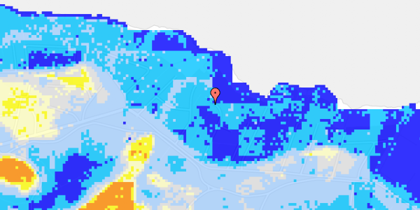 Ekstrem regn på Strandengen 15