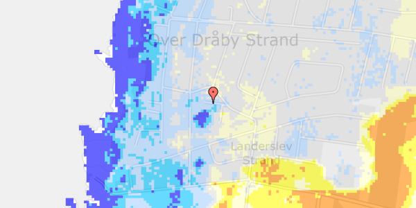 Ekstrem regn på Strandgaardsvej 27B