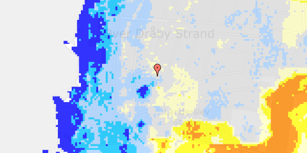 Ekstrem regn på Strandgaardsvej 29A