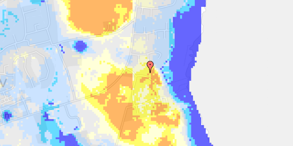 Ekstrem regn på Strandlunden 7