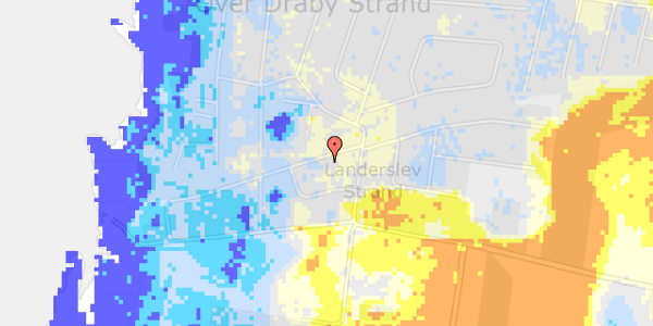 Ekstrem regn på Strandlystvej 5