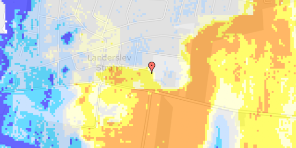 Ekstrem regn på Strandsvinget 20