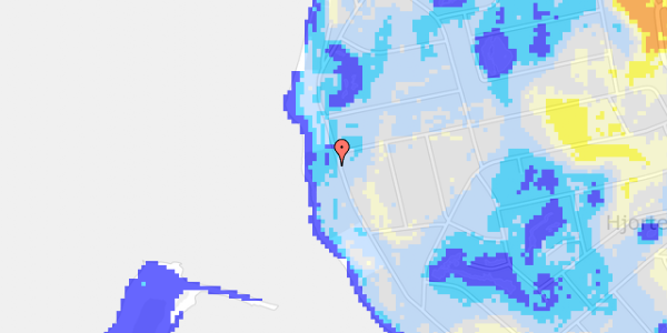 Ekstrem regn på Strandvej 45